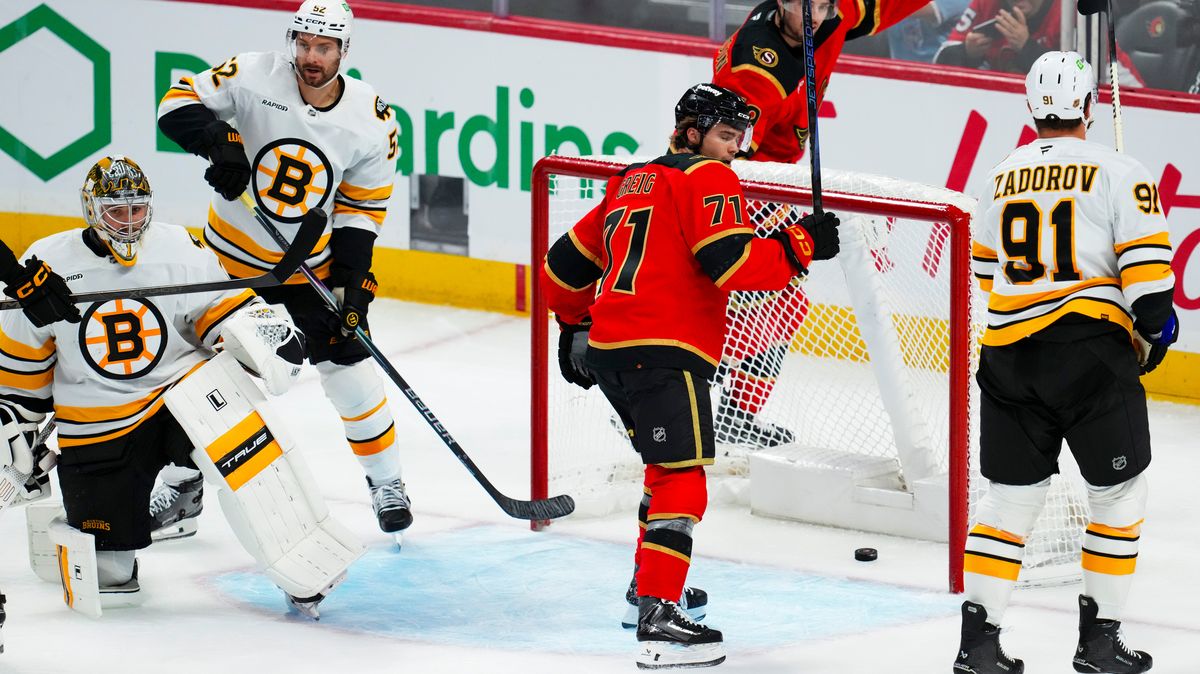 Boston schytal v Kanadě drsný výprask, trápení Bruins nekončí